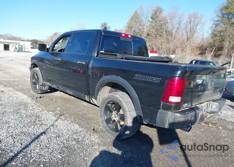 2020 Ram 1500 Classic Warlock 4X4 5'7 Box из США, поврежденный, VIN 1C6RR7LT5LS142033